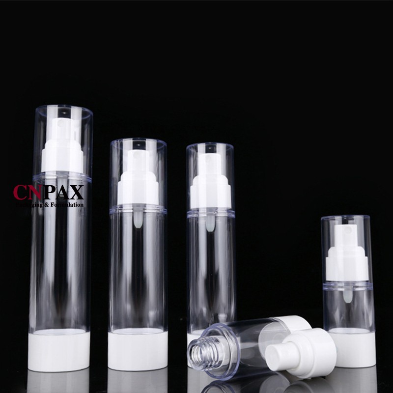 refillable liquid airless mist bottles