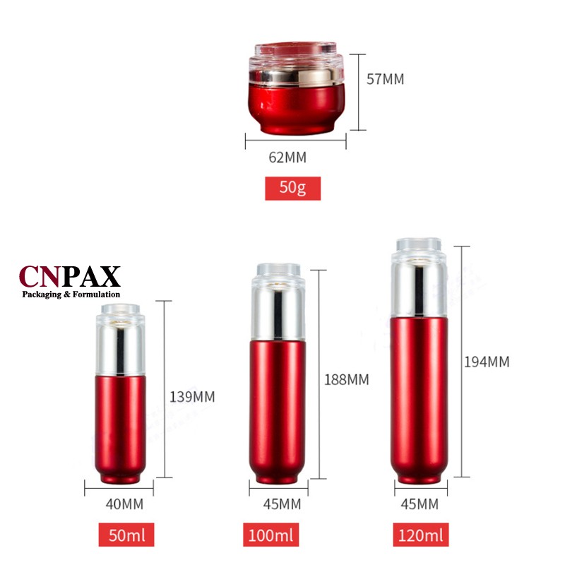 skin care serum glass bottles