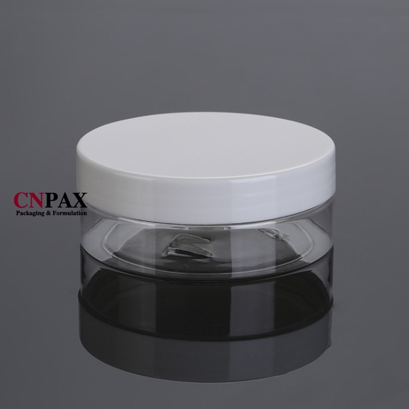 wide mouth PET plastic container