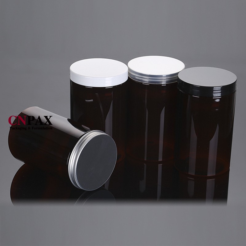 plastic jar packaging storage container