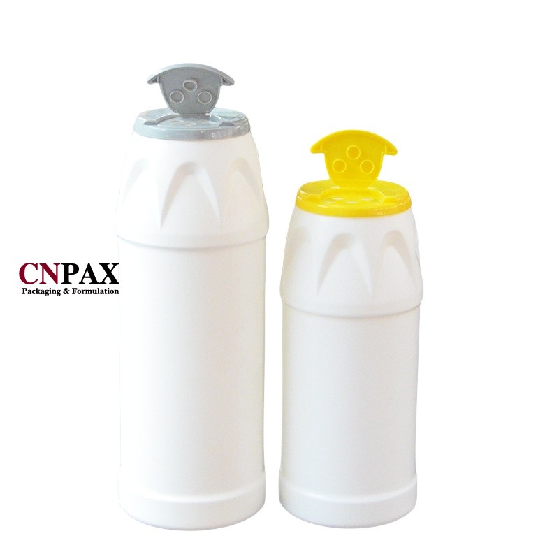 plastic powder bottles