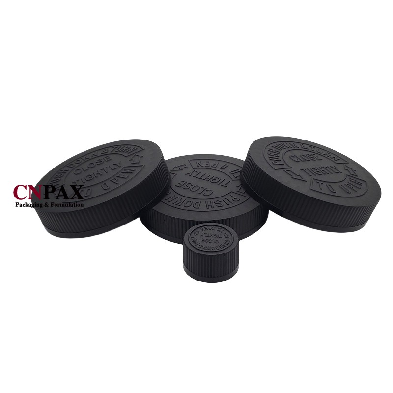 89-400 black CR plastic cap