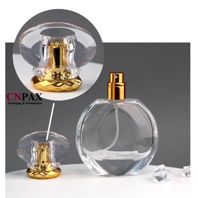 50 ml classic perfume glass bottle