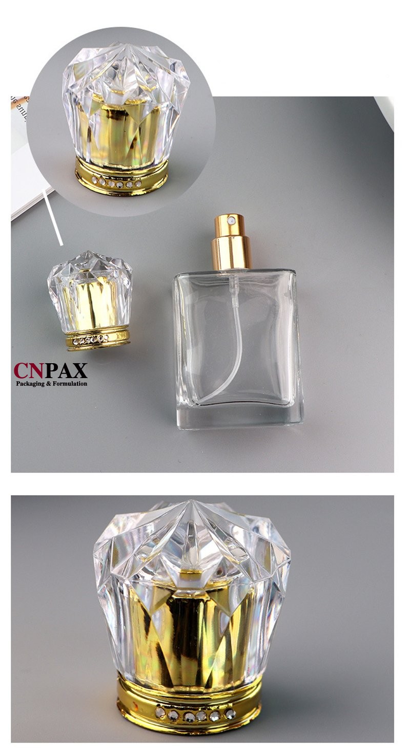 classic perfume glass bottles