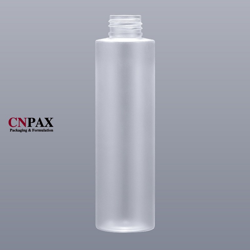120 ml 4 oz frosted matte cylinder round plastic bottles