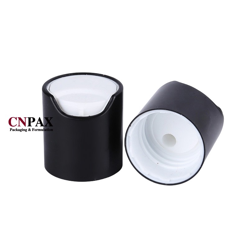 China factory matte black aluminium shell disc top cap