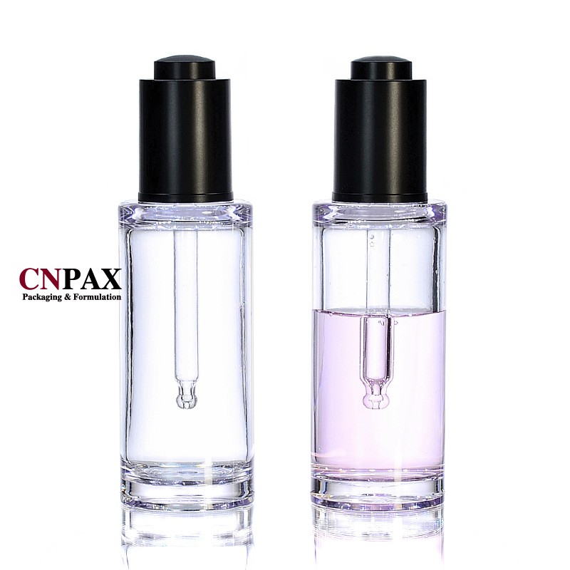 30 ml heavy wall serum dropper bottle