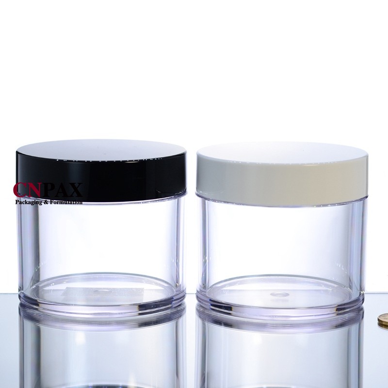 Versatile and Food-Grade: Discover the 250g 8oz Heavy Wall PET Plastic Jar with Screw Cap