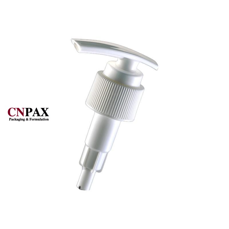 24-410 ribbed plastic pump dispenser