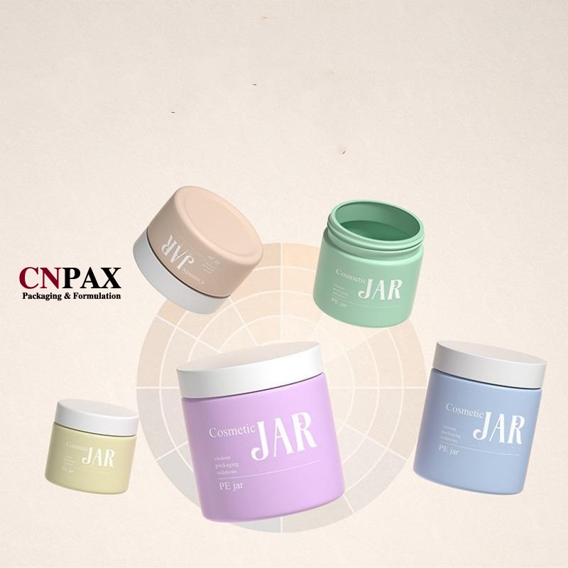 High-Quality Matte HDPE Plastic Jar Containers: Ideal Packaging Solutions from 60ml to 500ml