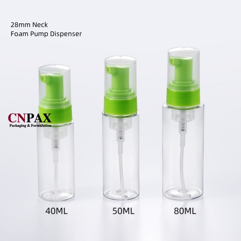 28-410 40ml 50ml 80ml foamer pump bottles