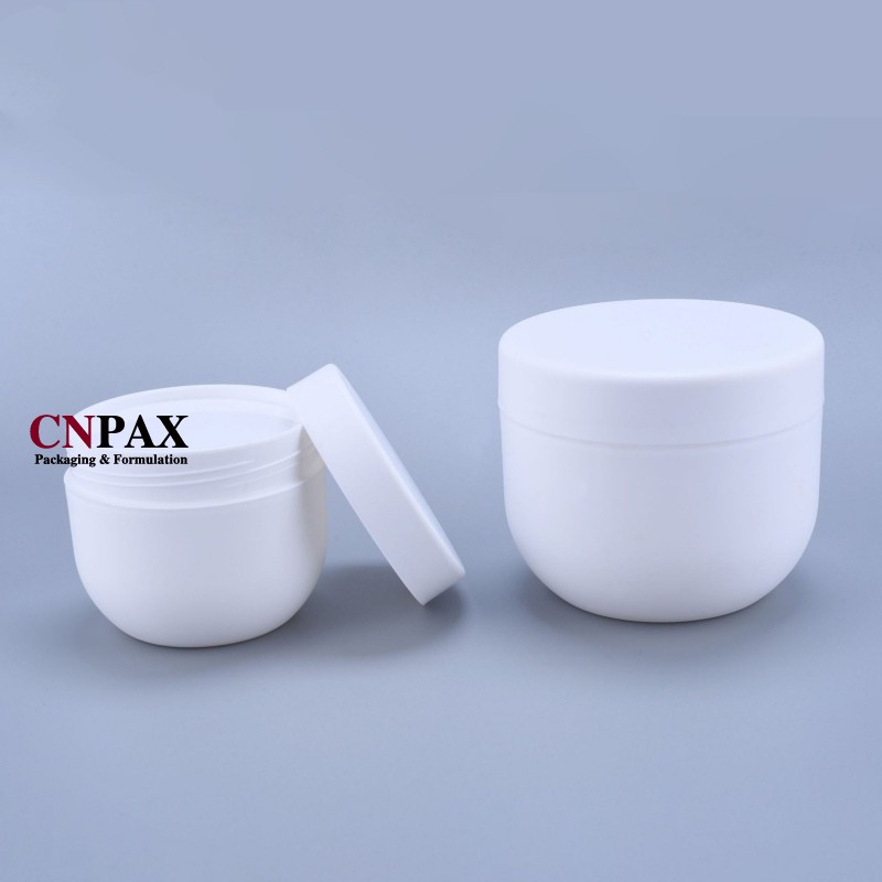 natural PP plastic cream jar