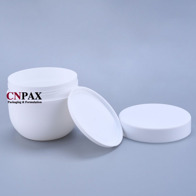 natural PP plastic cream jar