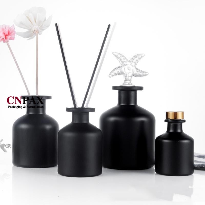 100ml 150ml matte black diffser bottles