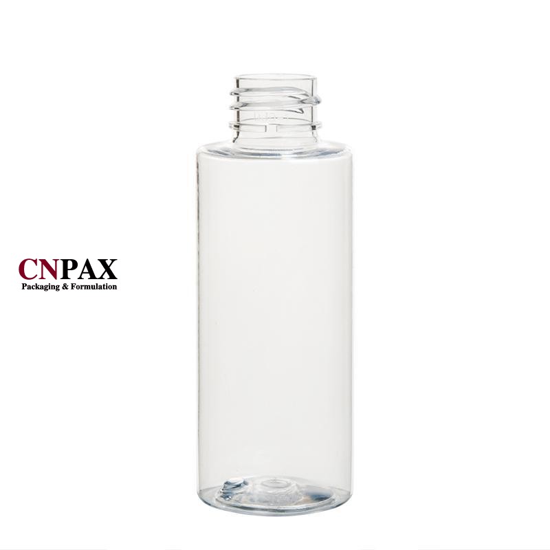 mini sample bottle packaging 60ml cylinder round plastic bottles