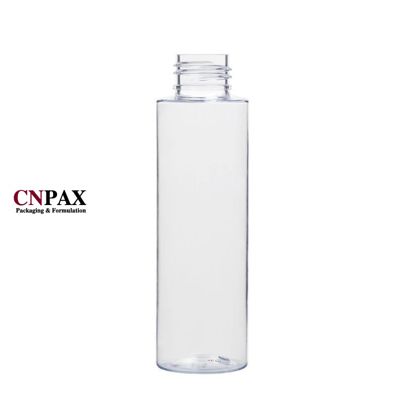 100ml slim cylinder round plastic bottles body lotion cleanser bottles