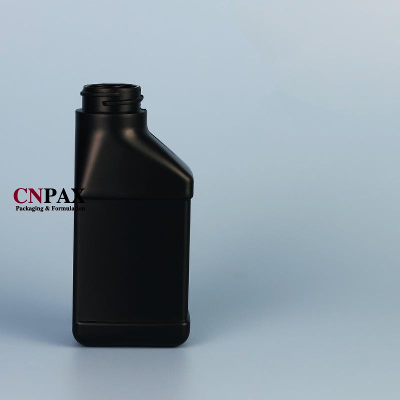 120ml 4oz square HDPE plastic bottle containers