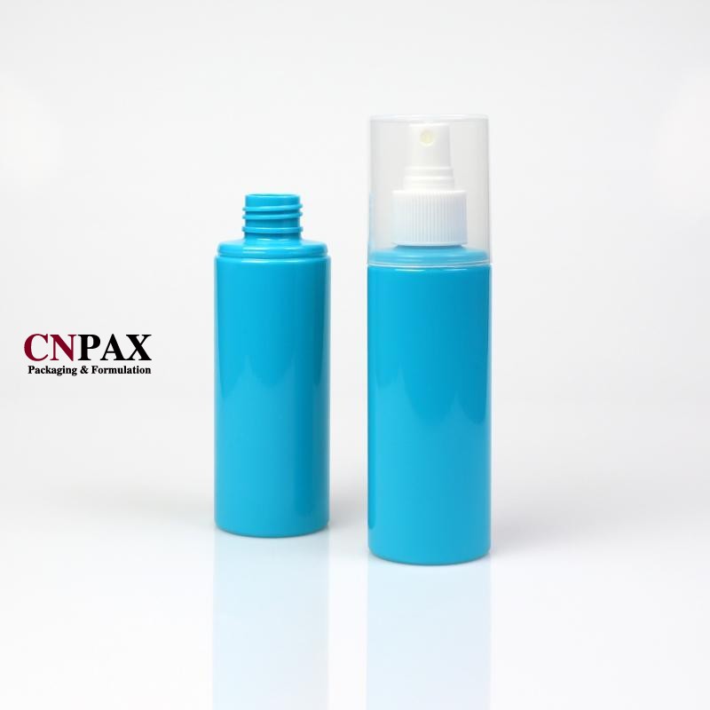 facial mist spray bottle with flush cap