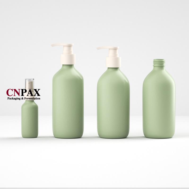 mint green plastic bottle container