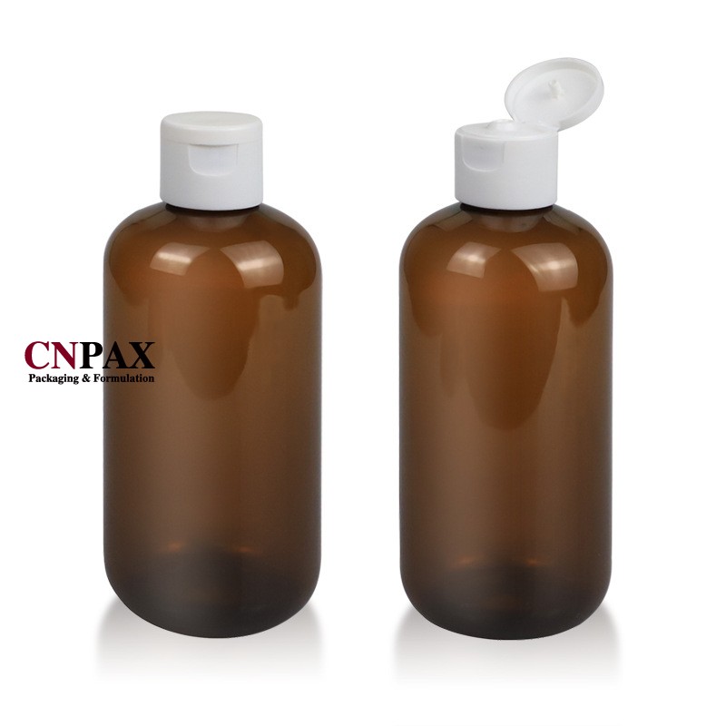 250 ml 8 oz plastic shampoo bottle containers