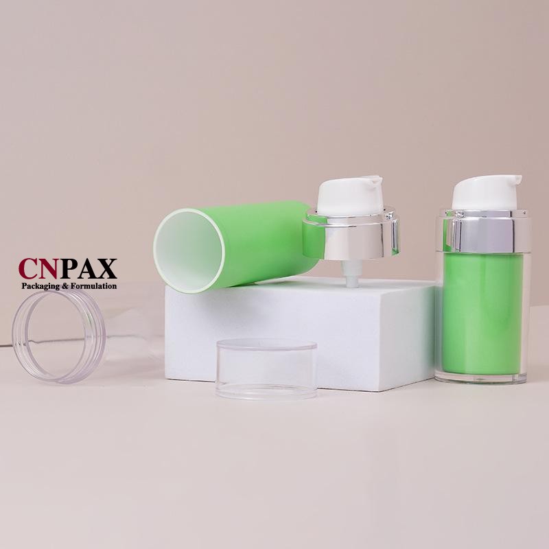 replaceable double wall airless bottles