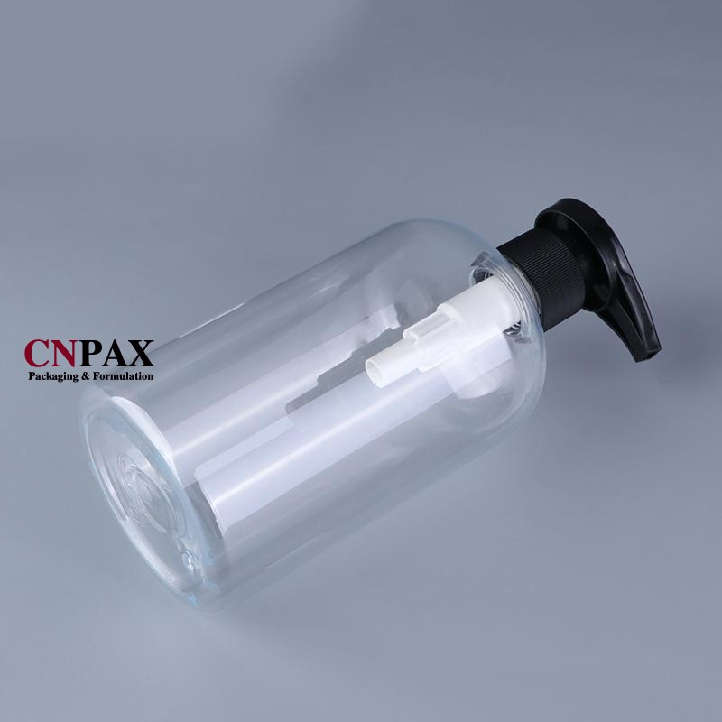 hotel amenity containers 400ml round plastic bottles