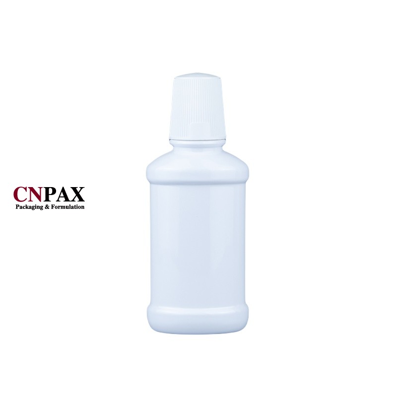 150ml 5oz plastic mouthwash bottle container