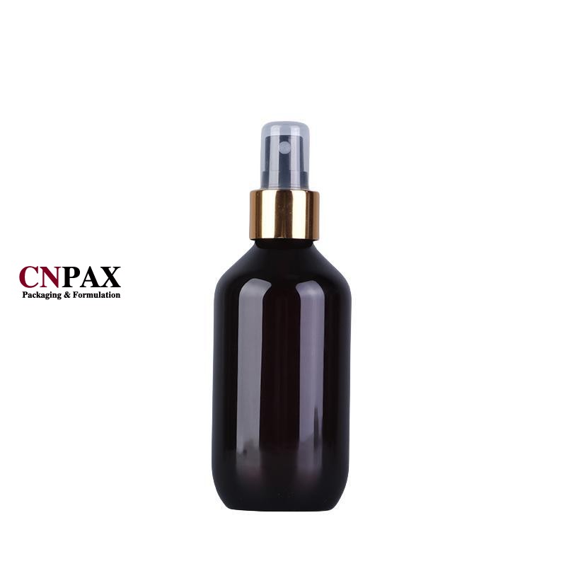 200ml boston round plastic mist bottles