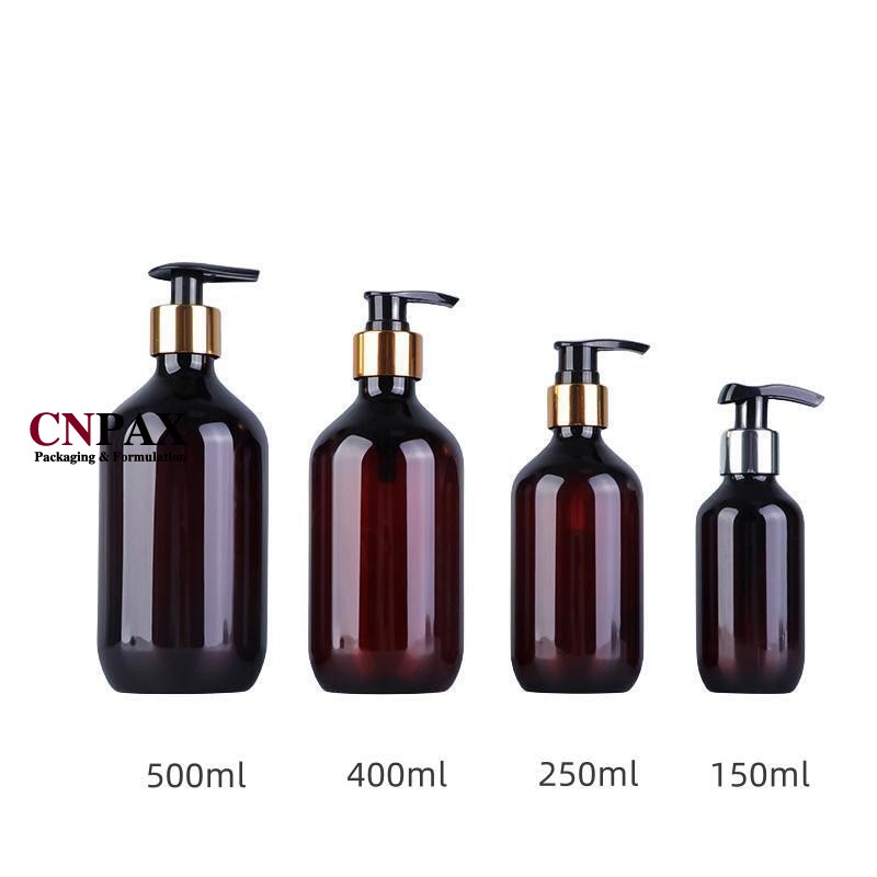 Hotel Amenity Container Packaging Solution: 150ml, 250ml, 400ml, 500ml Plastic Bottle Container