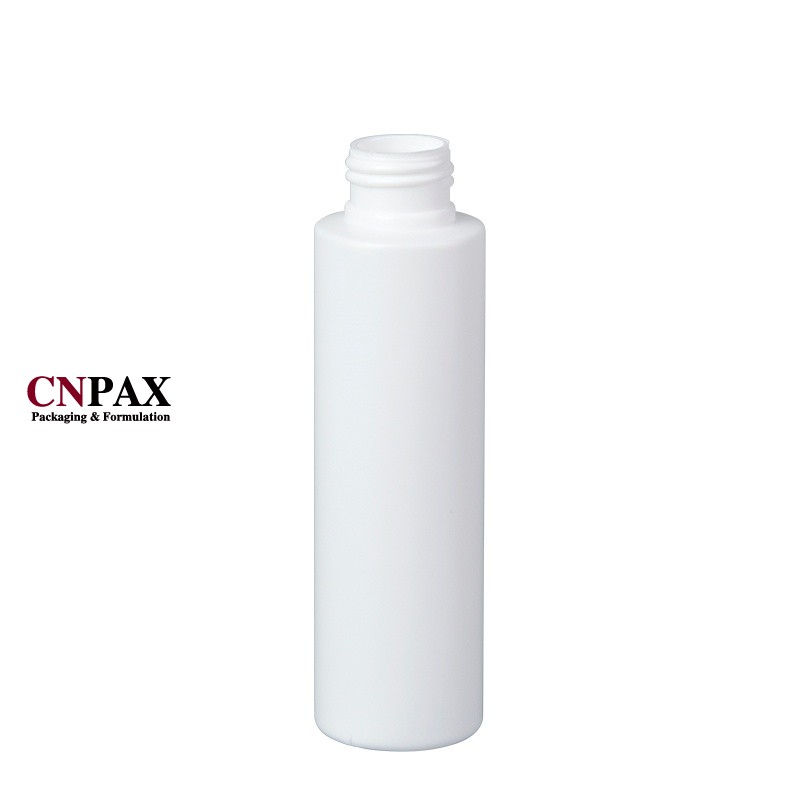 120 ml 4 oz cylinder round HDPE plastic bottles