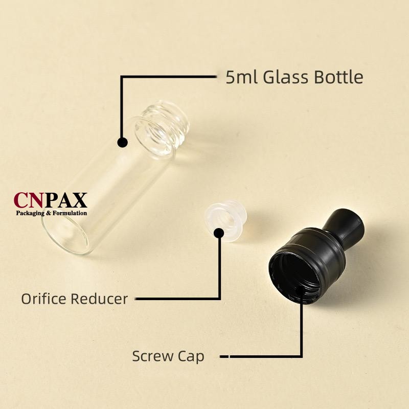 serum sample glass vial packaging