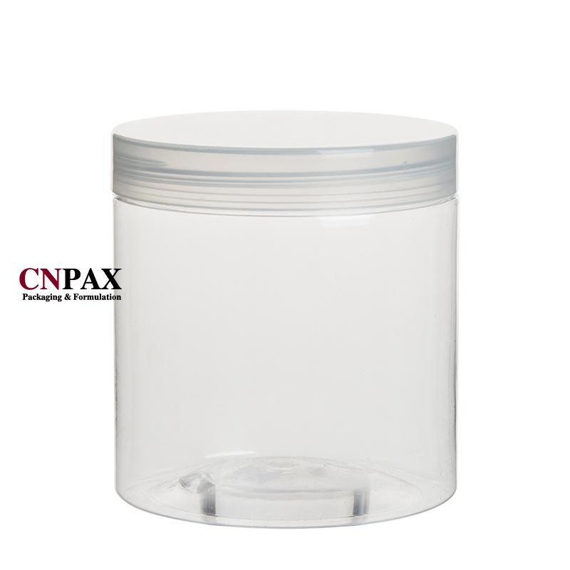 500 ml 16 fl oz wide mouth plastic storage jar
