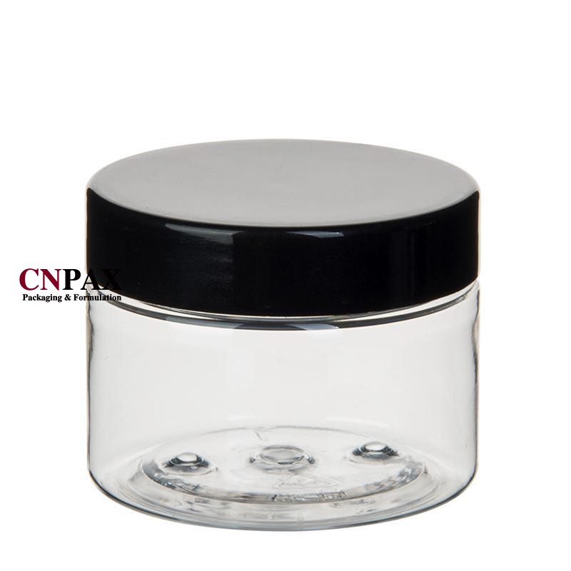45 ml 1.5 oz straight sided plastic jar container