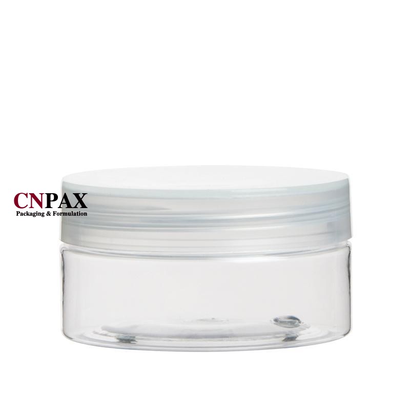 68 mm neck 80 ml 2.67 oz low profile plastic cream jar
