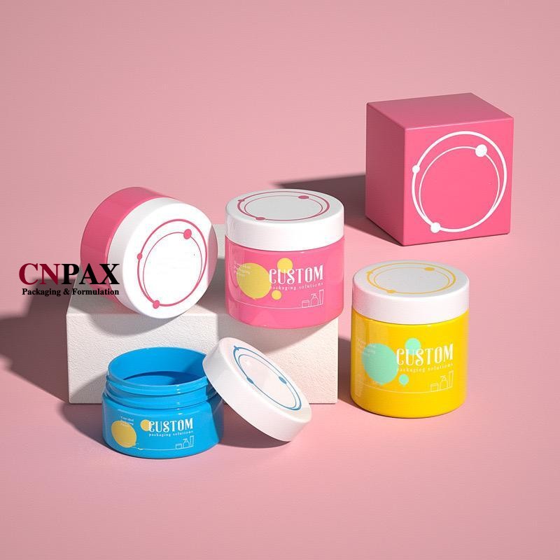 CNPAX Packaging 50 ml 100 ml 120 ml Custom Packaging Solution PET Plastic Jars Container