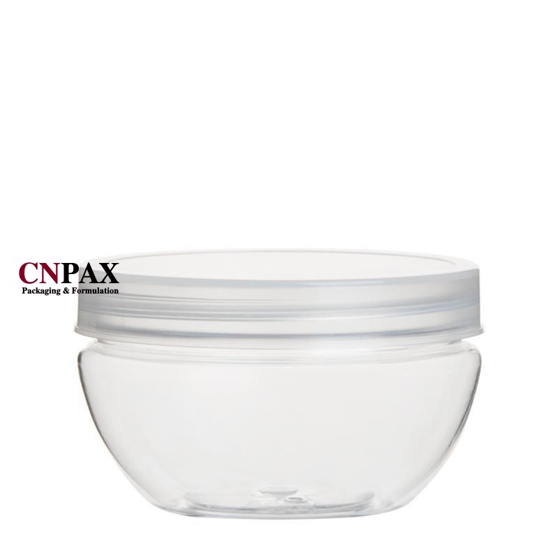 CNPAX Packaging 170 ml 5.7 oz bowl shaped plastic cream jar